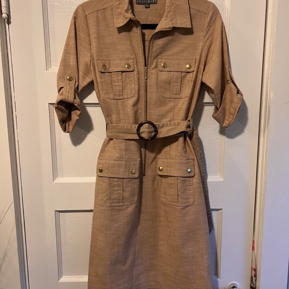 Khaki utility dress - Picture 5 of 5
